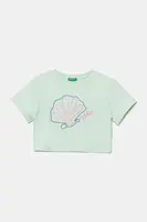 Dětské bavlněné tričko United Colors of Benetton