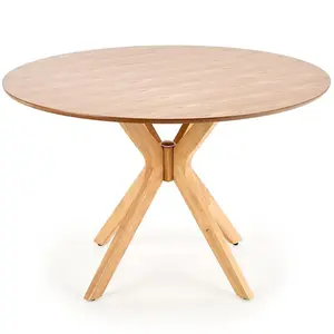 Stôl Nicolas 120 Mdf/Drevo – Dub Naturalny