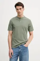 Bavlněné tričko United Colors of Benetton pánské, zelená barva, 3RL3U10AS