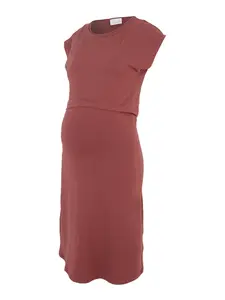 MAMALICIOUS Šaty 'MLSKYE JUNE'  purpurová