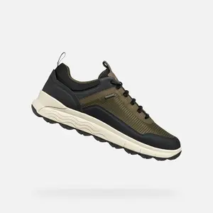 Khaki men's sneakers Geox Spherica 4X4 B ABX - Men's