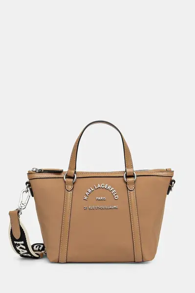 Kabelka Karl Lagerfeld zelená barva, A2W30082