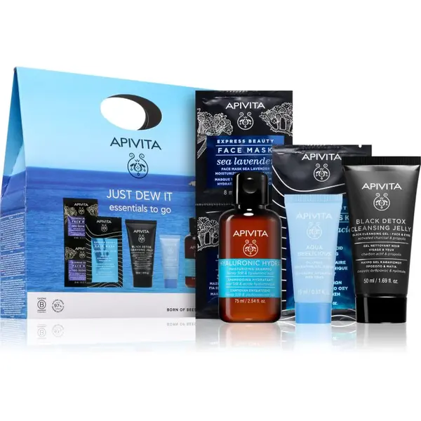 Apivita Just Dew It Set cestovná sada pre intenzívnu hydratáciu