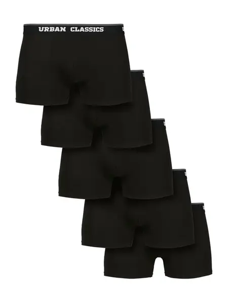 Urban Classics Boxerky  čierna / biela