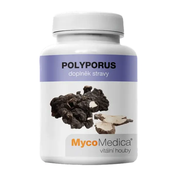 MYCOMEDICA Polyporus 90 rostlinných veganských kapslí