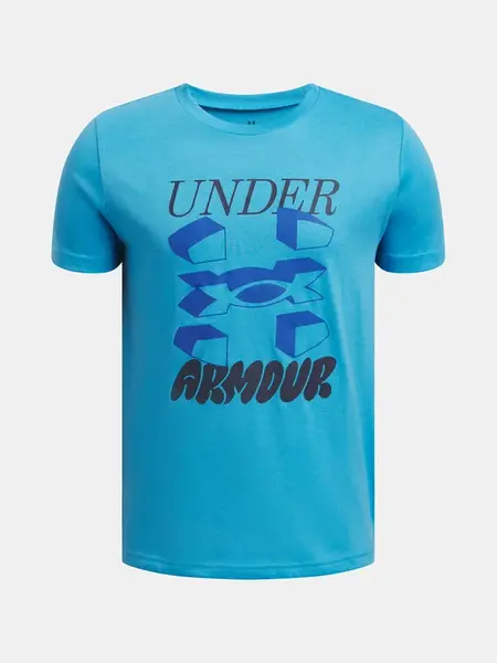 Chlapecké tričko Under Armour UA B SPLIT BIG LOGO SS - Kluci