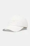 Kšiltovka HUGO bílá barva, hladká, 50519265