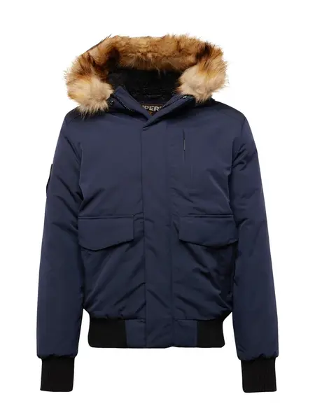 Superdry & Co Zimná bunda 'Everest'  námornícka modrá