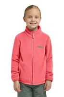 Dětská mikina Jack Wolfskin TAUNUS JACKET K růžová barva, hladká, 1609482