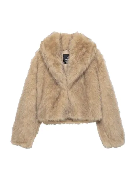 Pull&Bear Zimný kabát  tmavošedá