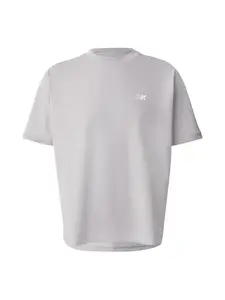 Calvin Klein Jeans Tričko  sivá / biela