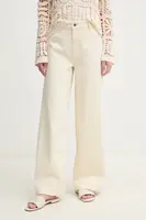 Džíny Pepe Jeans HIGH RISE WIDE CROP TANIA