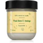 Tropicandle Thai Lime & Mango vonná svíčka 170 ml