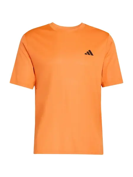 ADIDAS PERFORMANCE Tričko  oranžová / čierna