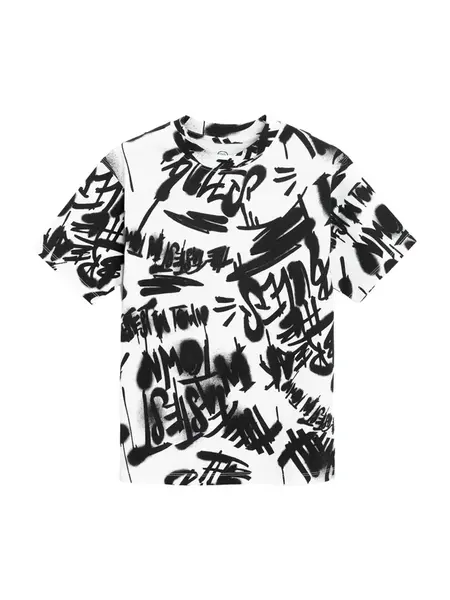 Cool Club Tričko  čierna / biela