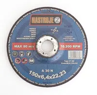 NÁSTROJE CZ Kotouč brusný 150 x 6,4 x 22 mm, na nerez
