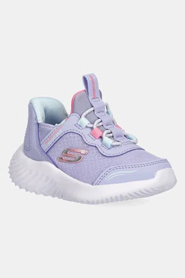 Sneakers boty Skechers BOUNDER fialová barva, 303585N