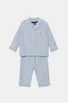 Dětské bavlněné pyžamo Polo Ralph Lauren 2-pack modrá barva, 8P0193