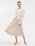 Béžová dámská midi sukně ORSAY