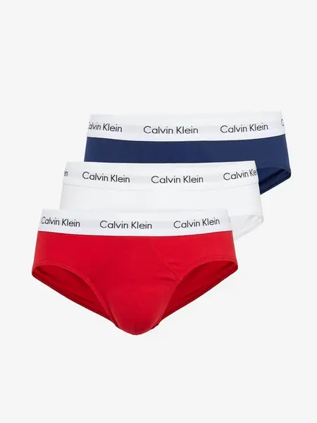 Calvin Klein Underwear Nohavičky  kráľovská modrá / červená / čierna / biela