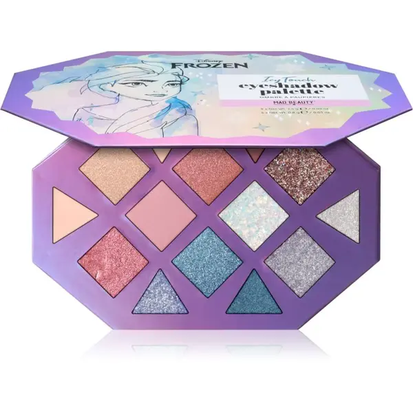Mad Beauty Frozen Icy Touch paletka očních stínů 24.8 g