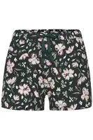 s.Oliver Pyžamové nohavice  tmavozelená / farba lesného ovocia / pastelovo ružová