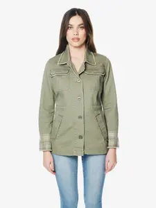 KOROSHI Prechodná bunda  kaki