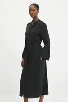 Šaty Answear.LAB černá barva, maxi