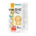 EDENPHARMA Vitamín D3 + Vitamín K2 60 tablet