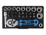 BGS technic Gola sada 1/4", 28 dílů - BGS 2143
