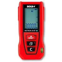 Laserový dálkoměr, rozsah 30 m, bluetooth - SOLA