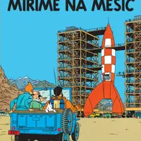 Tintinova dobrodružství Míříme na Měsíc - Herge