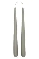 Dekorativní svíčka OYOY Fukai Candles M 2-pack šedá barva