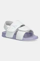 Dětské sandály Calvin Klein Jeans fialová barva, V1A2-82063