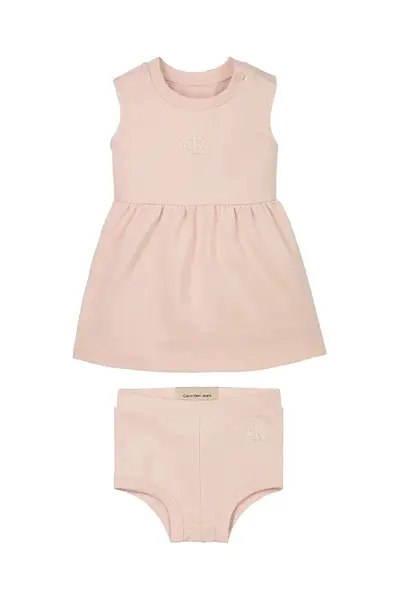 Dívčí šaty Calvin Klein Jeans