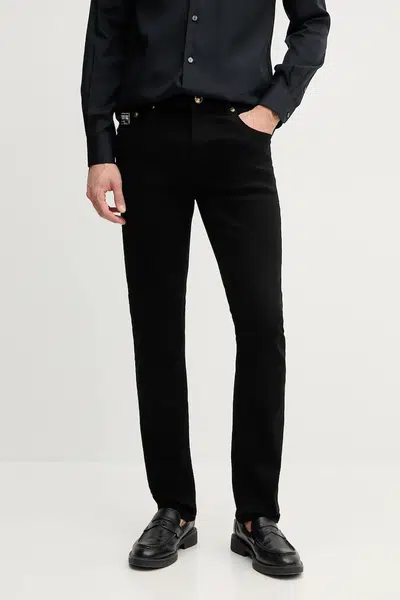 Džíny Versace Jeans Couture pánské, černá barva, 78GAB5S0 CDW00