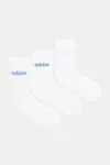Ponožky adidas 3-pack bílá barva, KB0083