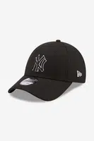 Kšiltovka New Era černá barva, s aplikací, 60184647