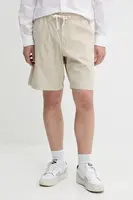 Bavlněné šortky Timberland pánské, béžová barva, TB0A2FD5EOH1