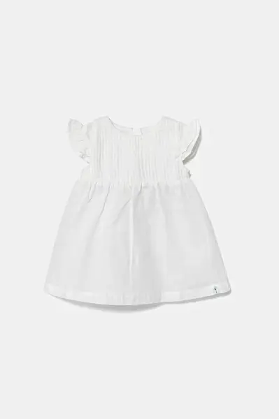 Dětské plátěné šaty United Colors of Benetton