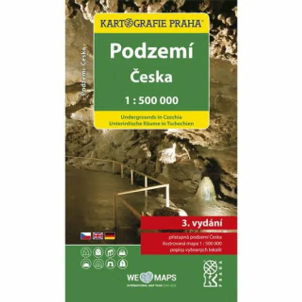 Podzemí Česka 1:500 000 (tematická mapa)