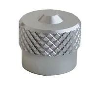 Ventilové čepičky hliníkové, různé barvy - Ferdus Barva: stříbrná