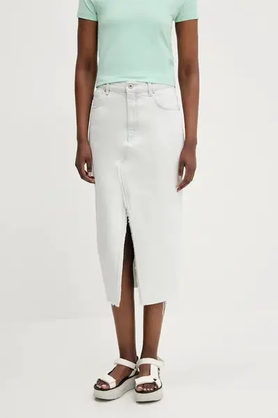 Džínová sukně Hugo Blue