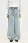Džíny KSUBI Baggy Jean Rollin Kut Out dámské, high waist, WPS25DJ005
