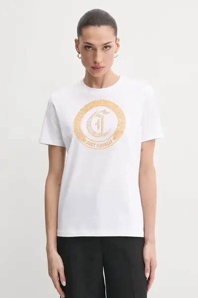 Bavlněné tričko Just Cavalli