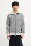 Mikina adidas Originals Classic Track Top šedá barva, s aplikací, JP1226