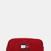 Penál Tommy Hilfiger červená barva, AU0AU02015