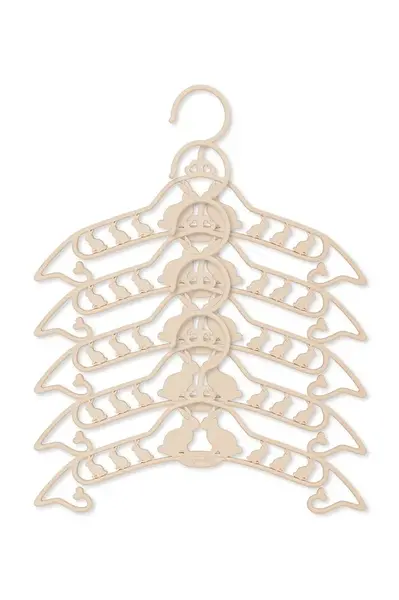 Dětský věšák Konges Sløjd 5 PACK KIDS HANGER BUNNY 5-pack