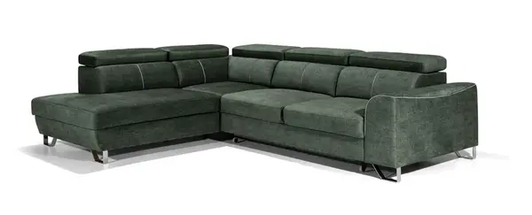 Sedací souprava Asti 2 Provedení: Pravá varianta, Nožičky: Černé, látka: Urban 6