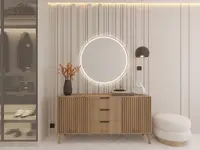 Zrcadlo Divissi Rozměry: 80 cm, Varianta: Osvětlení L